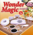 Овощерезка Вандер Мэджик (Wonder Magic) для нарезки кубиками и соломкой