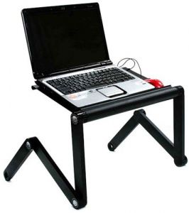 Алюминиевый стол для ноутбука купить в телемагазине Нового Уренгоя